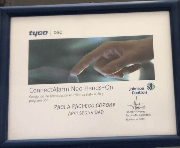 Tyco certificación APRI