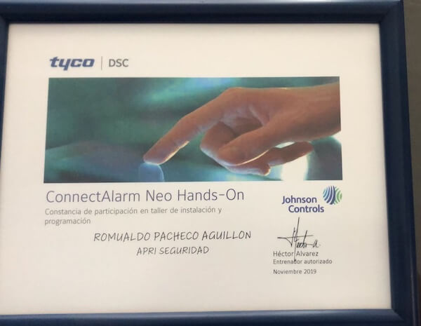 Tyco reconocimiento APRI